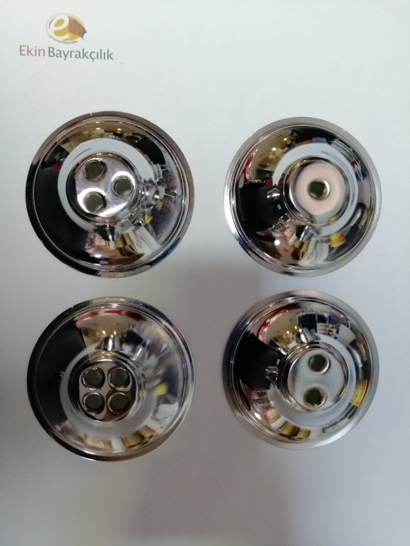 Masa Bayrak Direği - İkili Nikel - 2