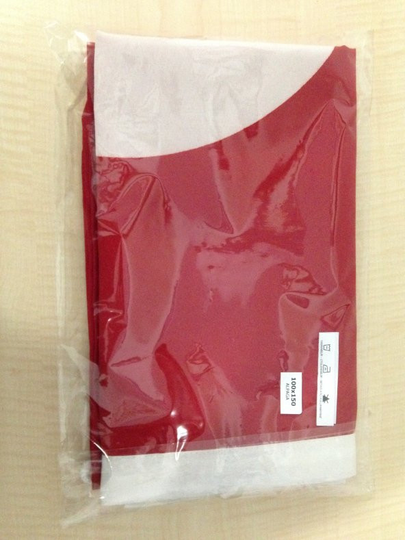 Türk Bayrağı Alpaka Kumaş 100x150cm. - 4