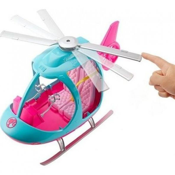 MATTEL BARBIE nin PEMBE HELİKOPTERİ FWY29