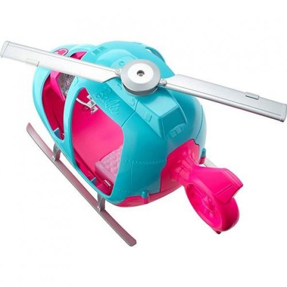 MATTEL BARBIE nin PEMBE HELİKOPTERİ FWY29 - 3