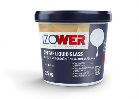 Şeffaf Liquid Glass 2 kg - 1