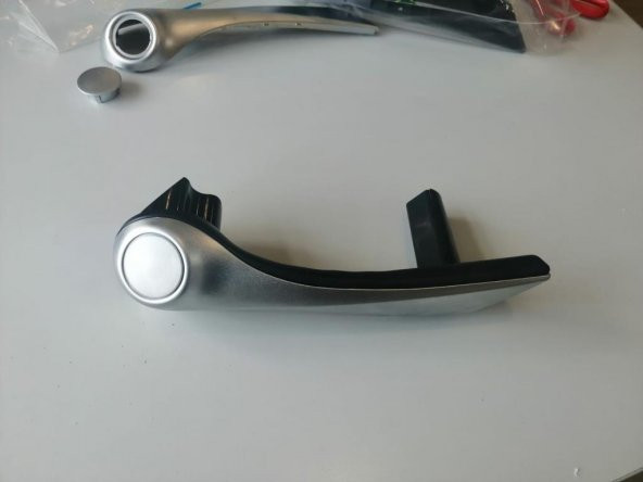 RENAULT MEGANE 2 KAPI İÇ KOLÇAK TAKIMI KROM GRİ RENK SAG ve SOL - 2