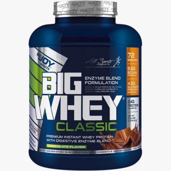 Bigjoy Bigwhey Whey Protein Classic 2376Gr Çikolata