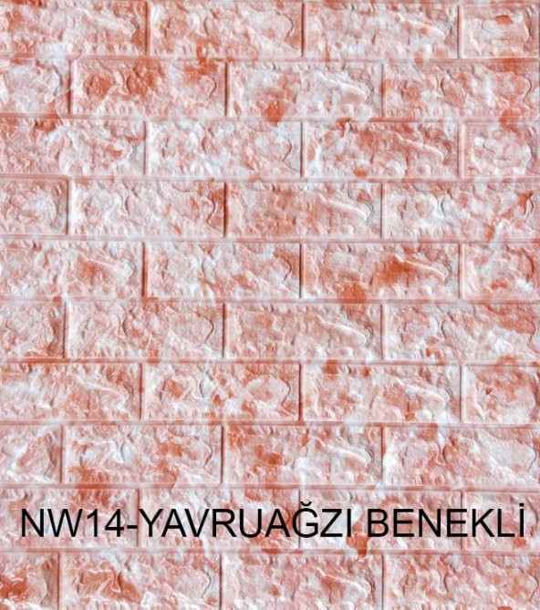 70x23cm 0,16m2 Kendinden Yapışkanlı Duvar Paneli 3D Duvar Kaplama - 3