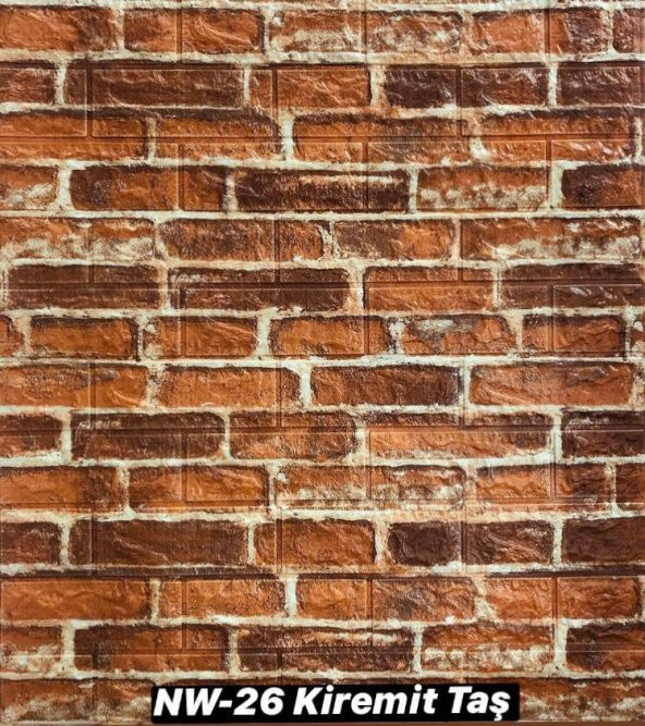 70x23cm 0,16m2 Kendinden Yapışkanlı Duvar Paneli 3D Duvar Kaplama - 9