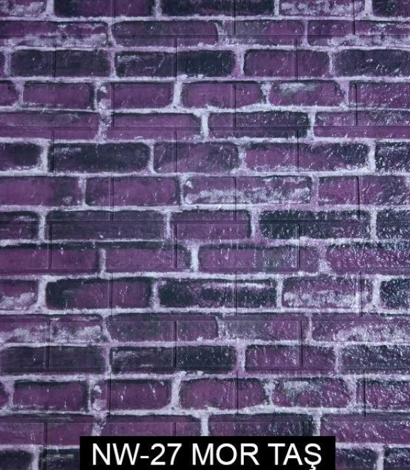 70x23cm 0,16m2 Kendinden Yapışkanlı Duvar Paneli 3D Duvar Kaplama - 10