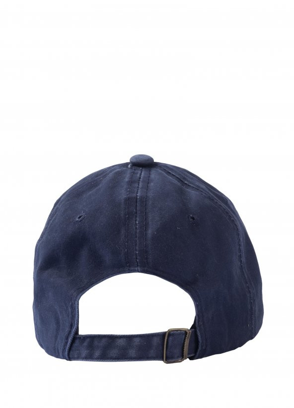 Beyzbol Şapkası 100 Pamuk Düz Eskitme - Yeni Sezon – Son Trend - Lacivert - 4