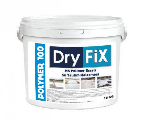 DryFix Polymer100 Polimer Esaslı Su Yalıtım Malzemesi 5 Kg