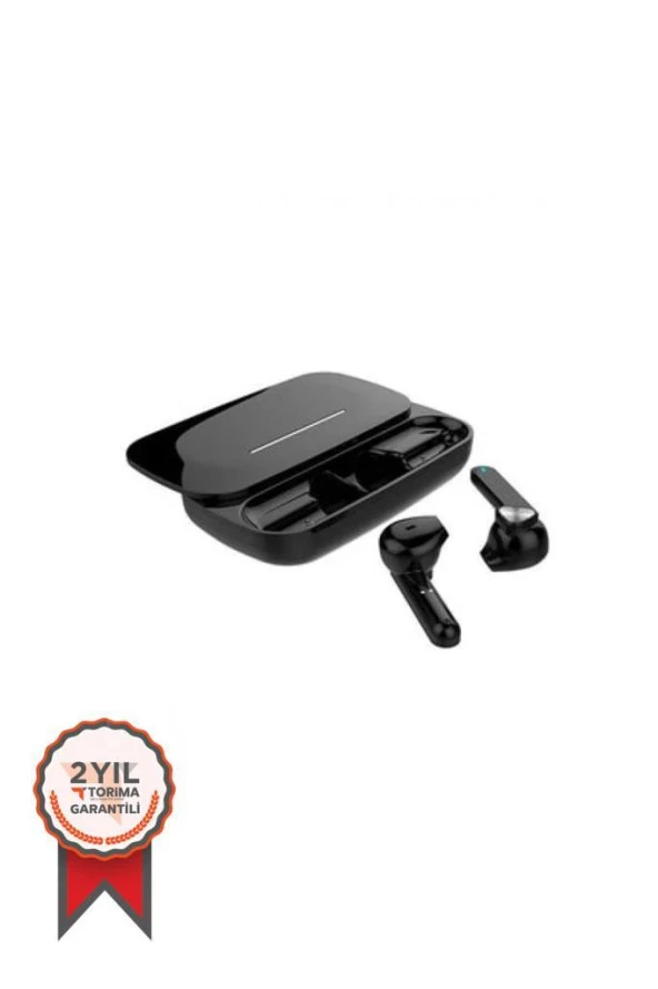 Torima Airpods BE36 Bluetooth Kablosuz Kulaklık V5.0 Stereo Dokunmatik Siyah