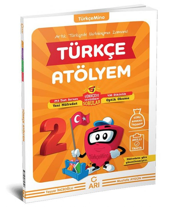 Arı Yayınları 2. Sınıf Türkçe Atölyem 2021