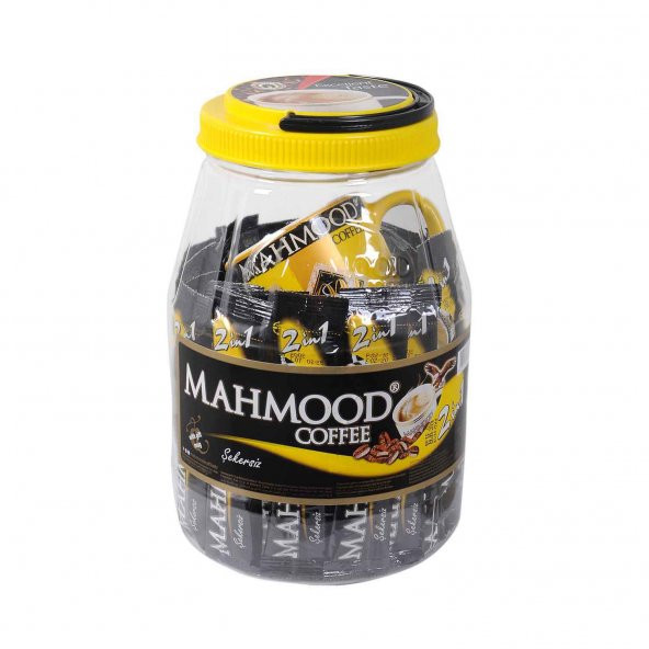 Mahmood Coffee 2si1 arada 36 adet Kavanozlu Bardak Hediyeli