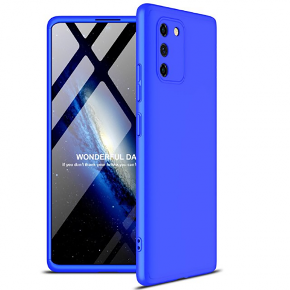 Galaxy S10 Lite Kılıf Zore Ays 360 Tam Koruma Kamera Çıkıntılı - 5