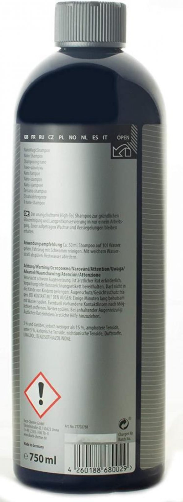 Koch Chemie Nano Magic Boya Koruyuculu Ve Cilalı Nano Şampuan 750ml - 2