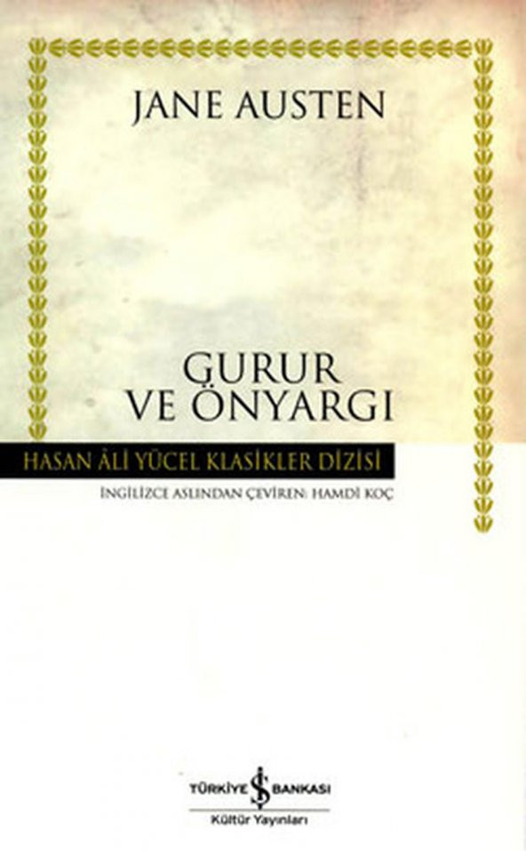 Gurur Ve Önyargı Hasan Ali Yücel Klasikler