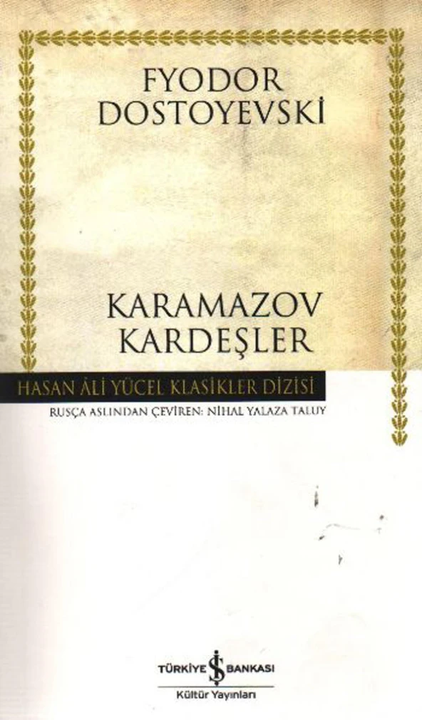 Karamazov Kardeşler Hasan Ali Yücel Klasikler