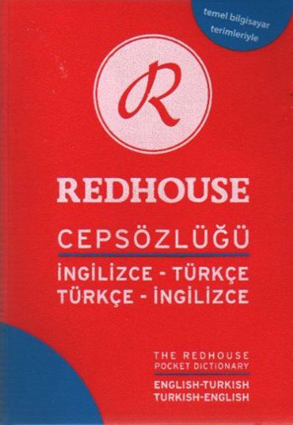 Redhouse Cep Sözlüğü İngilizce Türkçe Türkçe İngilizce Rs 004