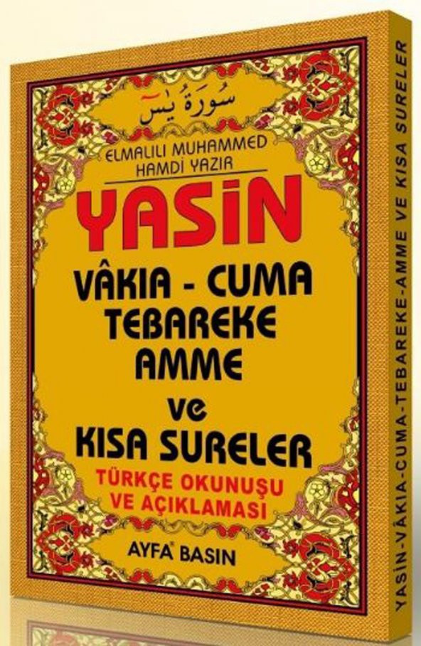 Yasin Kısa Sureler Türkçe Okunuşu Ve Açıklaması Çanta Boy Üçlü