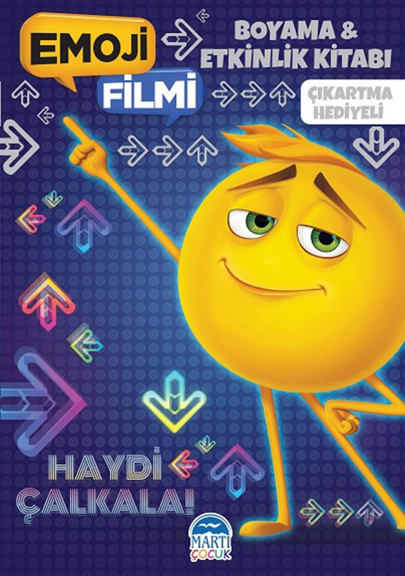 Emoji Filmi Boyama Ve Etkinlik Kitabı