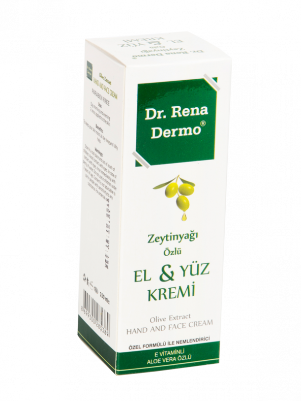 Dr.Rena Dermo Zeytinyağı Özlü El & Yüz Kremi 150 ml
