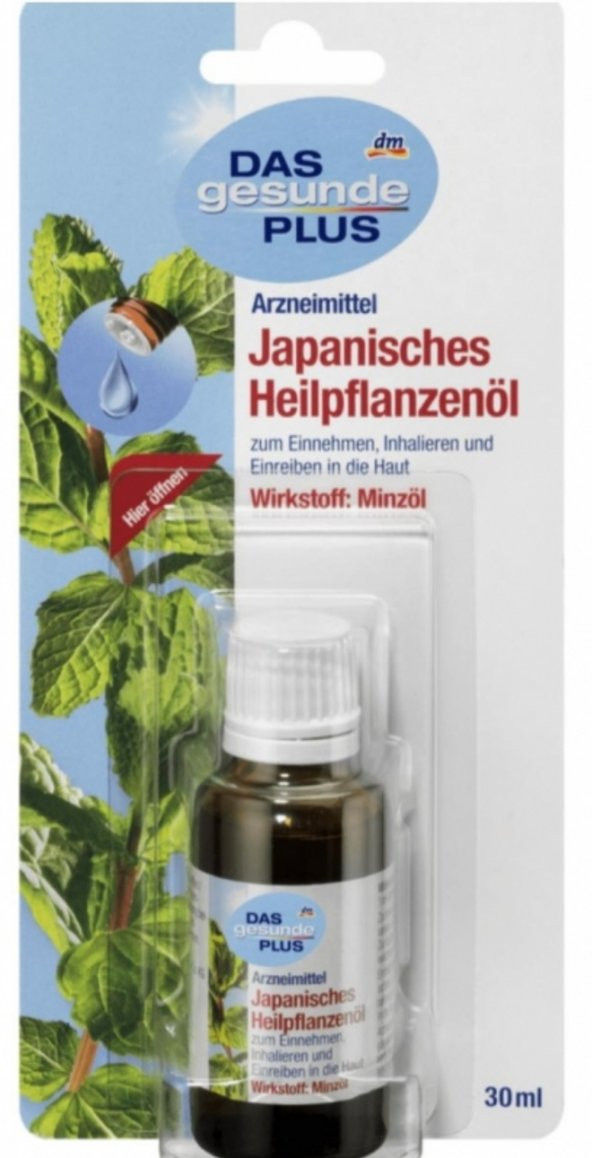 Das Gesunde Plus Japon Nane Yağı 30 ML