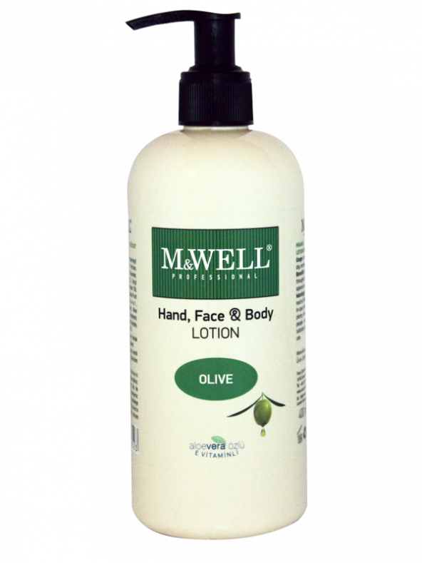 M&WELL Hand, Face, Body Lotion Olive 400 ml