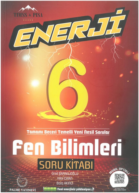 Palme 6.Sınıf Enerji Fen Bilimleri Soru Kitabı