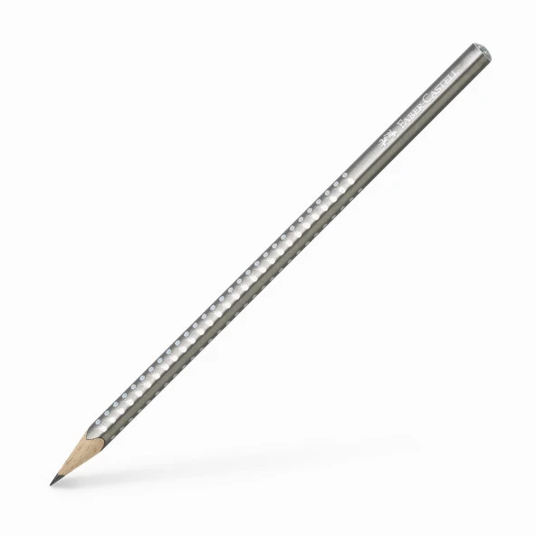 Faber Castell Sparkle Işıltılı Kurşun Kalem Gümüş 118213 (1 Adet)