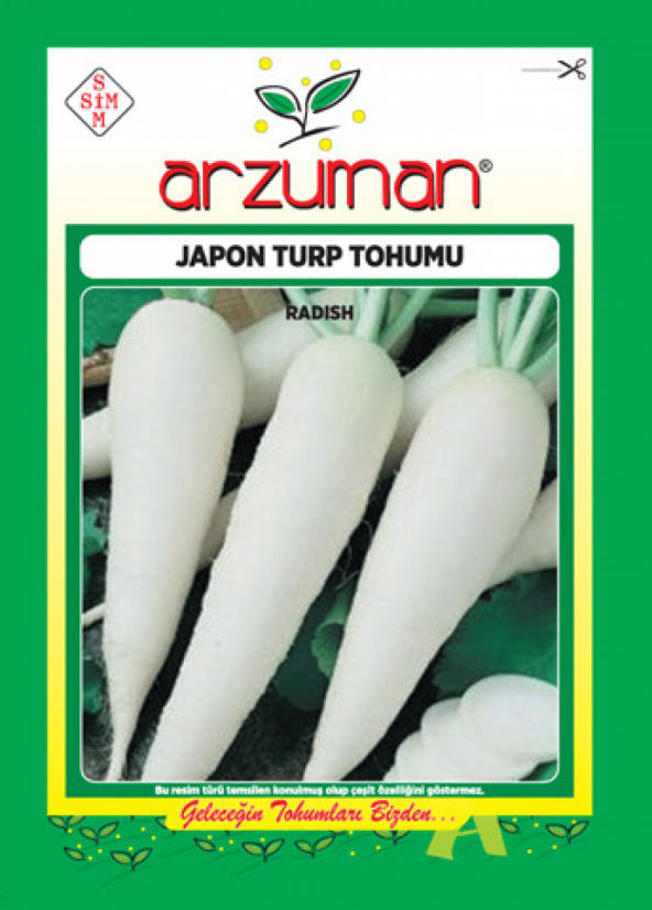 Japon Turp Tohumu - 25 gr