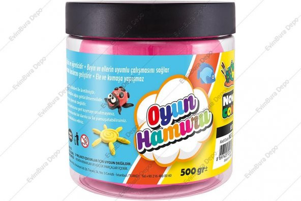 Nova Color Oyun Hamuru 500 gr Pembe