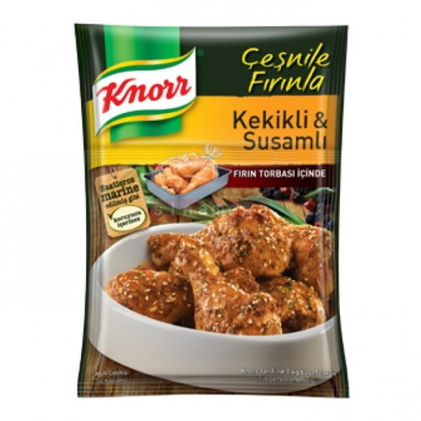 Knorr Tavuk Çeşnisi Kekikli Susamlı - 12Li Paket