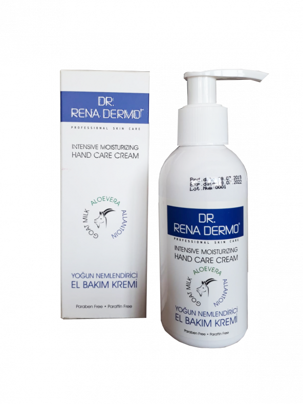 Dr.Rena Dermo Keçi Sütü  Yoğun Nemlendirici El Bakım Kremi 150 ml