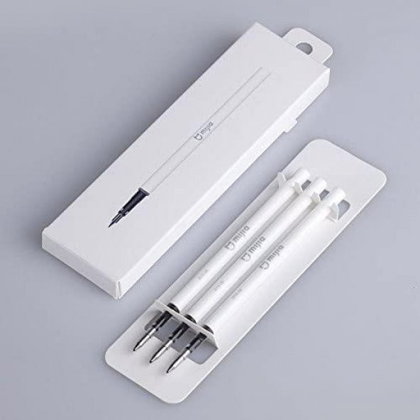 Xiaomi Mijia Pen 0.5mm İmza Kalemi Yedek Mürekkep - Kartuş x 3 Adet - 3