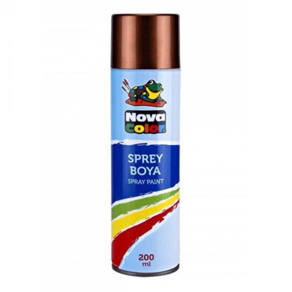 Nova Color Sprey Boya 200 ML Bakır NC-813 - 2