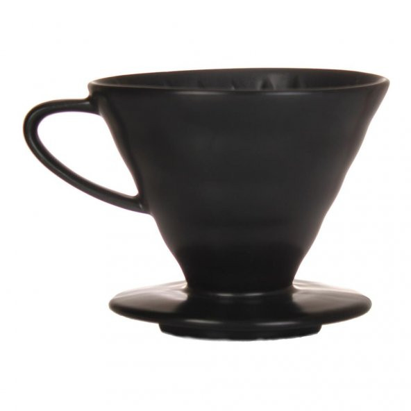 Kütahya Porselen Barista Dripper Kahve Demleme Mat Siyah 1 Adet