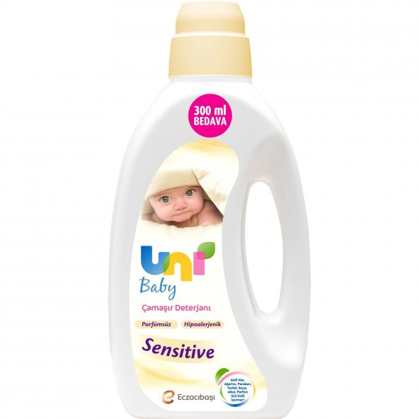 Uni Baby Sensivite Bebek Çamaşır Deterjanı 1800 ml