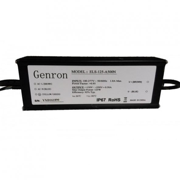 WINTEK WSS-125-A500N Constant Current 700mA IP67 Led Driver