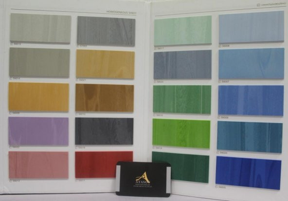 Homojen Pvc Grup T Diseno Seth 2mm 6005-Lacivert En 2mt - 3
