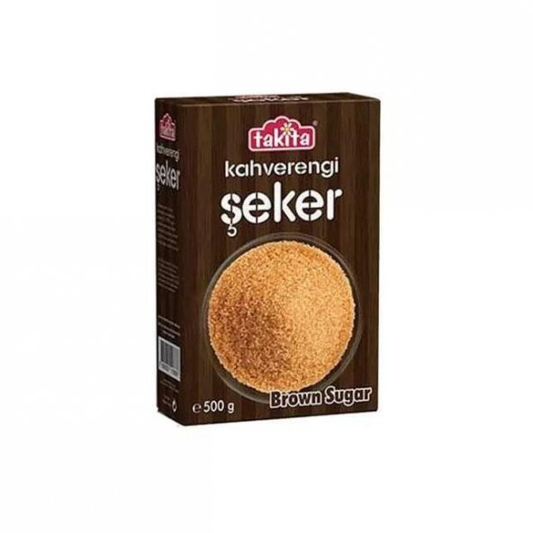 Takita Kahverengi Toz Şeker 500 Gr.