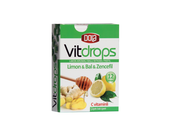 Dola Vitdrops Limon & Bal 30 Gr.