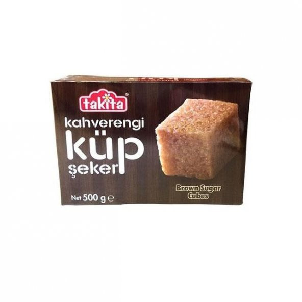 Takita Kahverengi Küp Şeker 500 Gr