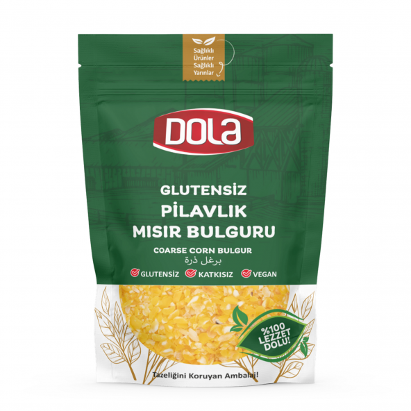 Dola Glutensiz Pilavlık Mısır Bulguru 400 g