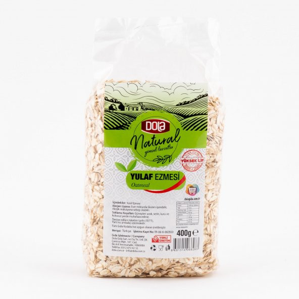 Dola Natural Yulaf Ezmesi 400 Gr.