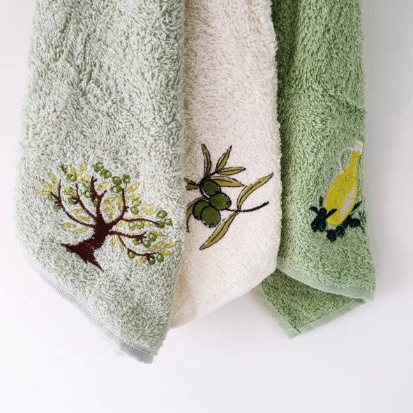 Ağaç Desenli Mutfak El Bezi Altılı Paket - 2