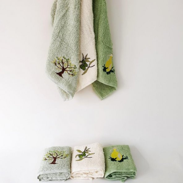 Ağaç Desenli Mutfak El Bezi Altılı Paket - 4