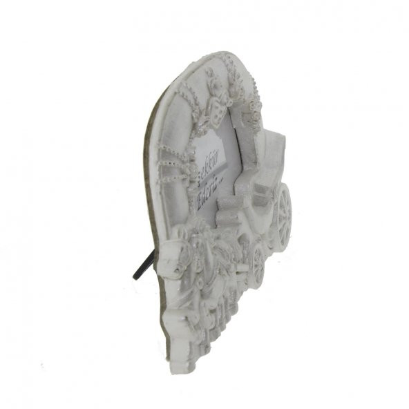 3 Adet 12x9cm At Arabası Fotoğraf Çerçevesi - 3