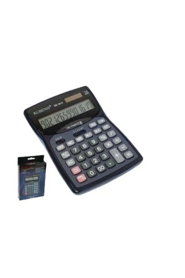 Rubenis Hesap Makinası Masa Üstü 14 Hane SB-1814