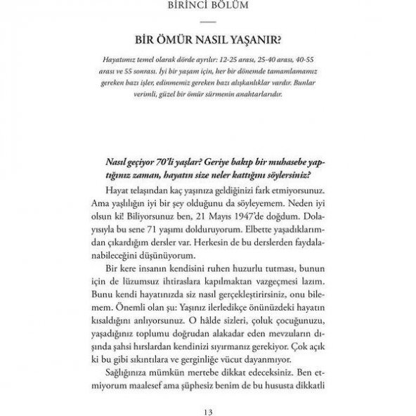 Bir Ömür Nasıl Yaşanır - İlber Ortaylı - 2