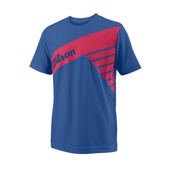 Wilson B Slant Tech Tee Erkek Çocuk T-Shirt WRA768103