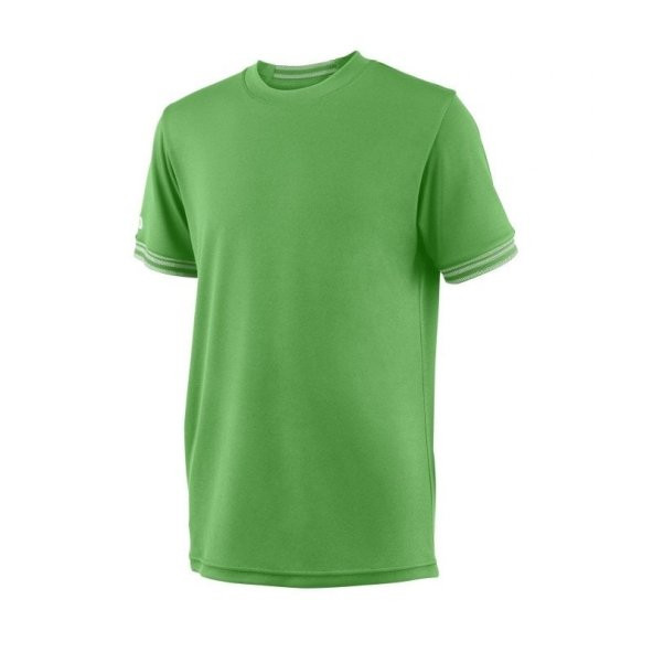 Wilson B Team Solid Crew Erkek Çocuk T-Shirt WRA770203 - 6