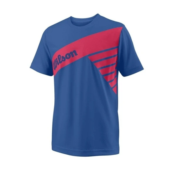Wilson B Slant Tech Tee Erkek Çocuk T-Shirt WRA768103 - 10